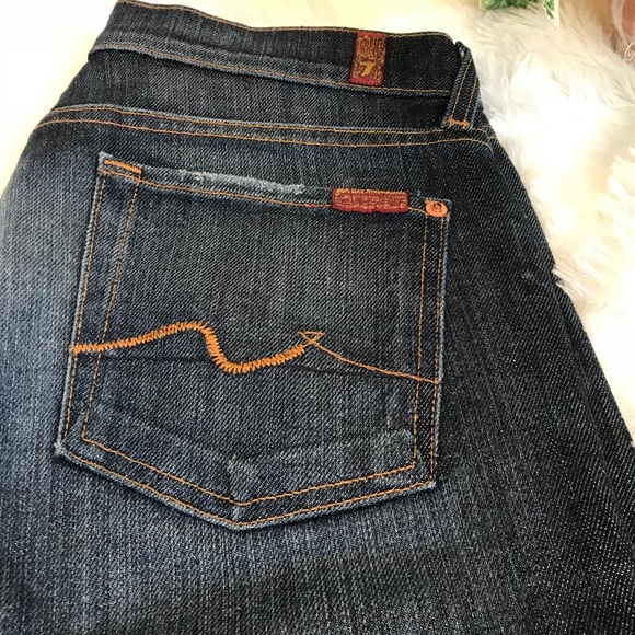 7 for all mankind Sz 29 kimmie bootcut Jeans - Picture 2 of 5